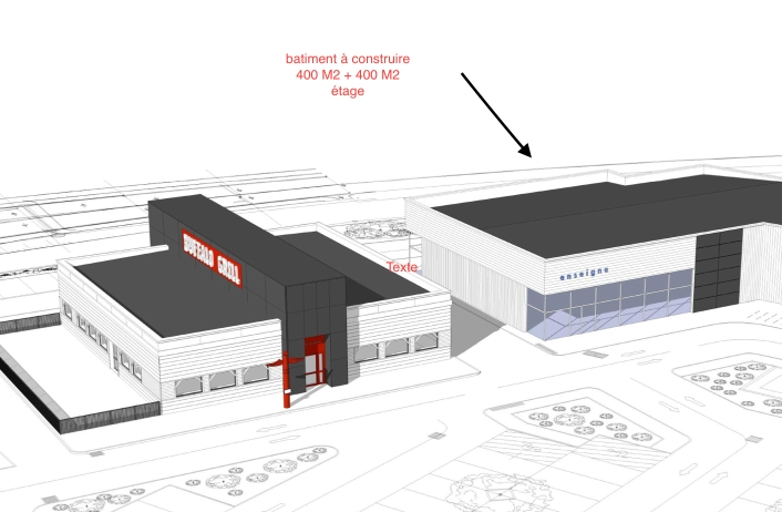 Marmande 400m² Bureaux