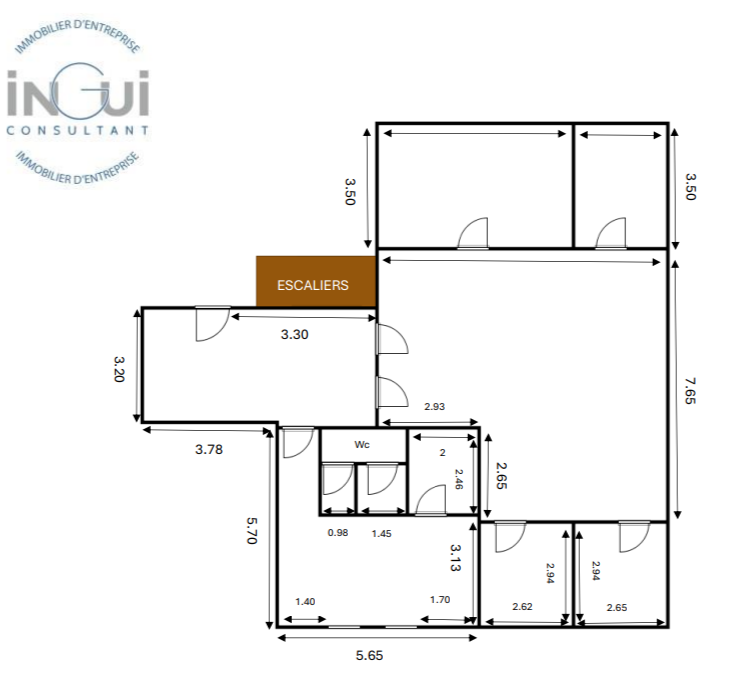 150 M² BUREAUX MERIGNAC