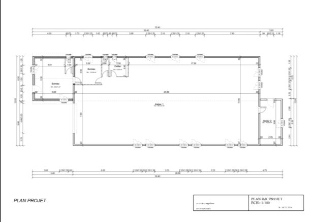 LOCAL D&rsquo;ACTIVITE DE 326 M² A LA VENTE SUR BRUGES